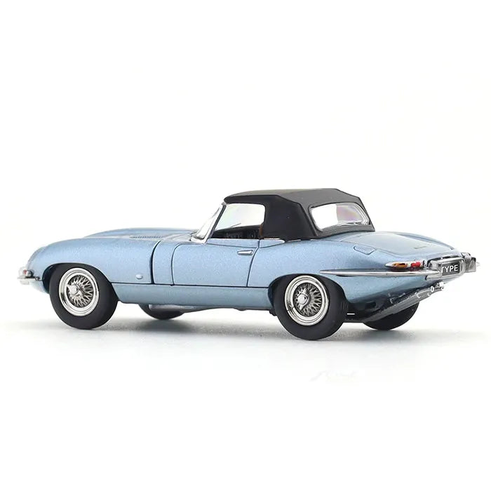 Miniature 1961 Jaguar E-Type Roadster blue 1:64 - KEYPIT™