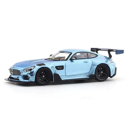 Miniature Mercedes-Benz AMG GT S Blue 1:64 - KEYPIT™