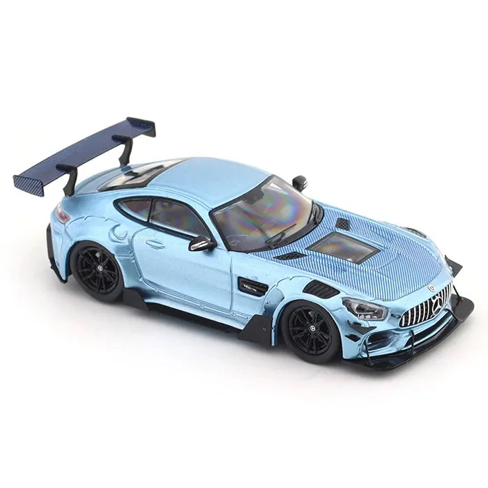Miniature Mercedes-Benz AMG GT S Blue 1:64 - KEYPIT™