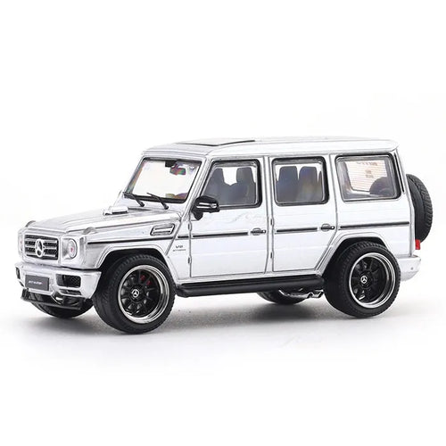 Miniature Mercedes-Benz G63 AMG Silver 1:64 - KEYPIT™