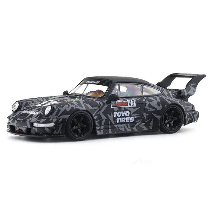 Miniature Porsche 911 RWB Hoonigan 1:64 - KEYPIT™